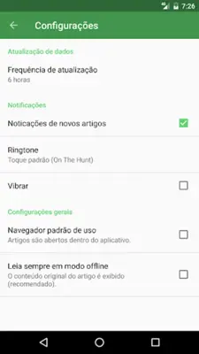 Brasil Notícias android App screenshot 2