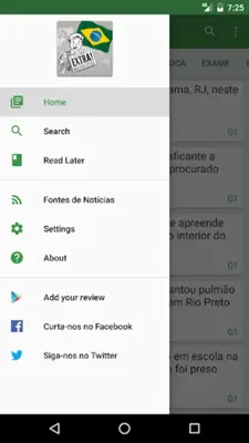 Brasil Notícias android App screenshot 5